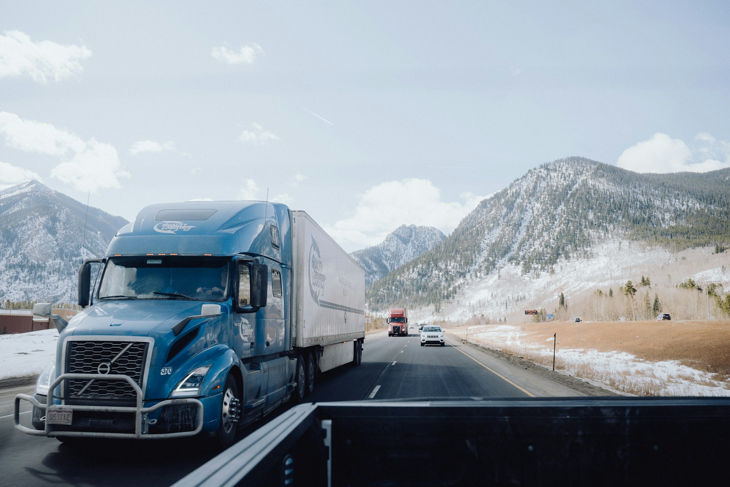 Commerce Dreams: Trucks, Highways, Traffic & Mountains | Metaphors With A Message