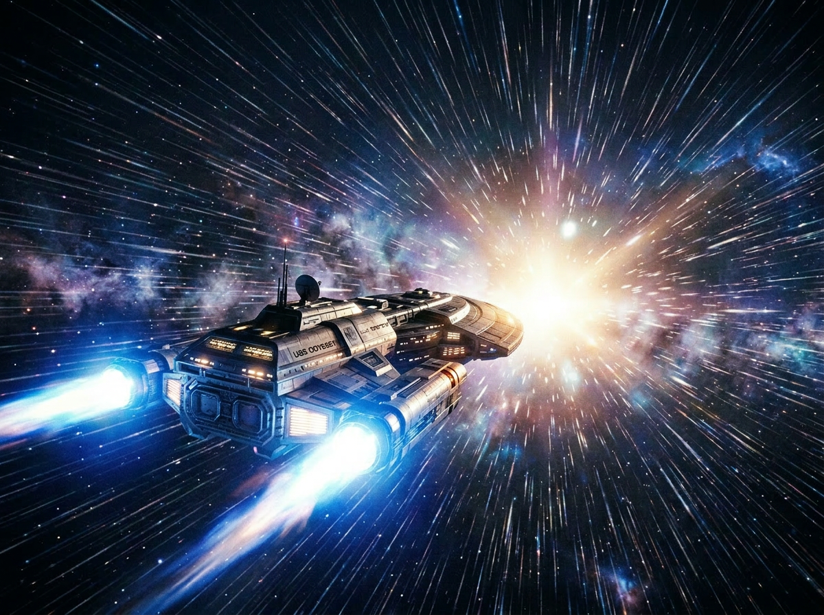 The Reality of Light Speed Travel: Science & Math Versus Superstition & Movies