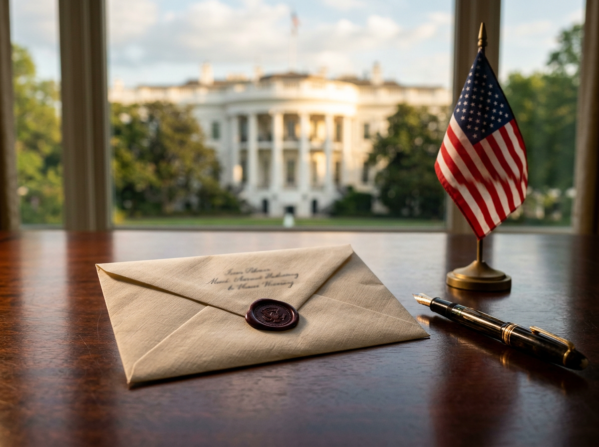 My Letter To President Trump, September 2026